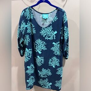 Escapada Blue Dress Size Large